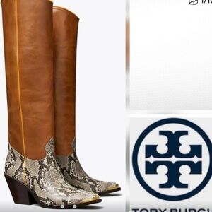 Tory Burch western boots